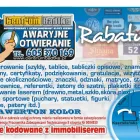 Przedsiębiorstwo 134 wizerunek CENTRUM BADTKE, DORABIANIE KLUCZY, AWARYJNE OTWIERANIE, GRAWEROWANIE, PIECZĄTKI, OSTRZENIE. Zamki, Klamki w Inowrocław KP