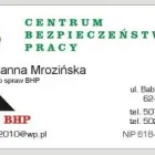 Przedsiębiorstwo 2 wizerunek CENTRUM BEZPIECZEŃSTWA PRACY Szkolenia, Kursy w Kalisz WP