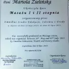 Przedsiębiorstwo 13 wizerunek FIZJOPASJA MARIOLA ZIELIŃSKA Ośrodki Rehabilitacyjno - Wczasowe w Częstochowa SL
