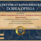 Przedsiębiorstwo 1 wizerunek INSTALBUD USŁUGI KAMIENIARSKIE I INSTALACJE ELEKTRYCZNE KAROL SAMIEC Kategoria w Warszawa MZ