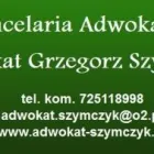 Przedsiębiorstwo 1 wizerunek KANCELARIA ADWOKACKA ADWOKAT GRZEGORZ SZYMCZYK (WROCŁAW, TWARDOGÓRA) Kategoria w Wrocław DS