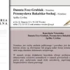 Przedsiębiorstwo 1 wizerunek KANCELARIA NOTARIALNA DANUTA FESZ-GRUBIAK-NOTARIUSZ Notariusze w Wrocław DS