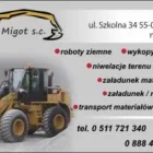 Przedsiębiorstwo 1 wizerunek PPUH MIGOT S.C. Prace Ziemne, Uzbrajanie Terenu w Wrocław DS