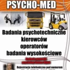 Przedsiębiorstwo 1 wizerunek PSYCHO-MED BADANIA PSYCHOTECHNICZNE I PSYCHOLOGICZNE RZESZÓW Psycholodzy w Rzeszów PK