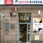 Przedsiębiorstwo 23 wizerunek ŚWIAT PERUK. PERUKI NATURALNE I SYNTETYCZNE. Ślubne Suknie, Dodatki w Kraków MA