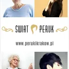 Przedsiębiorstwo 24 wizerunek ŚWIAT PERUK. PERUKI NATURALNE I SYNTETYCZNE. Ślubne Suknie, Dodatki w Kraków MA