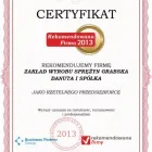 Przedsiębiorstwo 7 wizerunek ZAKŁAD WYROBU SPRĘŻYN GRABSKA Specjalistyczne Urządzenia, Sprzęt w Poznań WP