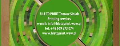 Przedsiębiorstwo 14 wizerunek FILE TO PRINT TOMASZ SINIAK Reklama - Kalendarze, Katalogi, Foldery w Warszawa MZ
