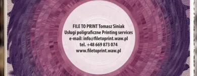 Przedsiębiorstwo 28 wizerunek FILE TO PRINT TOMASZ SINIAK Reklama - Kalendarze, Katalogi, Foldery w Warszawa MZ
