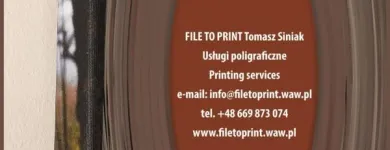 Przedsiębiorstwo 29 wizerunek FILE TO PRINT TOMASZ SINIAK Reklama - Kalendarze, Katalogi, Foldery w Warszawa MZ