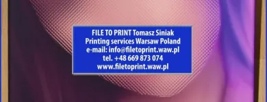 Przedsiębiorstwo 35 wizerunek FILE TO PRINT TOMASZ SINIAK Reklama - Kalendarze, Katalogi, Foldery w Warszawa MZ