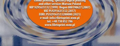 Przedsiębiorstwo 42 wizerunek FILE TO PRINT TOMASZ SINIAK Reklama - Kalendarze, Katalogi, Foldery w Warszawa MZ