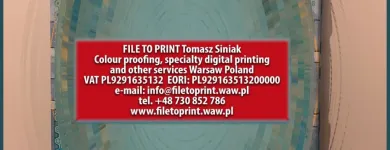 Przedsiębiorstwo 54 wizerunek FILE TO PRINT TOMASZ SINIAK Reklama - Kalendarze, Katalogi, Foldery w Warszawa MZ