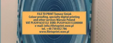 Przedsiębiorstwo 55 wizerunek FILE TO PRINT TOMASZ SINIAK Reklama - Kalendarze, Katalogi, Foldery w Warszawa MZ