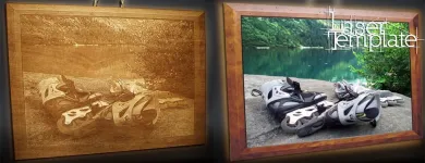 Przedsiębiorstwo 4 wizerunek LASER TEMPLATE Wizytówki w Kraków MA