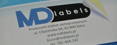 Przedsiębiorstwo 23 wizerunek MD LABELS JASIŃSKI SP.K. Naklejki, Etykiety w Kalisz WP