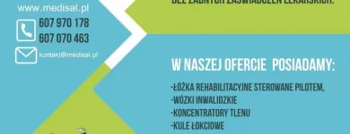 Przedsiębiorstwo 3 wizerunek MEDISAL Medyczny, Rehabilitacyjny Sprzęt w Radom MZ