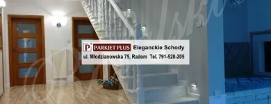 Przedsiębiorstwo 3 wizerunek PARKIET PLUS - PANELE PODŁOGI DREWNIANE TARASY SCHODY Schody, Balustrady, Poręcze w Radom MZ