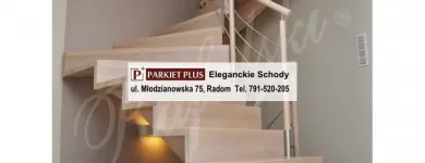 Przedsiębiorstwo 4 wizerunek PARKIET PLUS - PANELE PODŁOGI DREWNIANE TARASY SCHODY Schody, Balustrady, Poręcze w Radom MZ