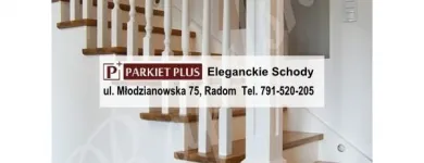 Przedsiębiorstwo 5 wizerunek PARKIET PLUS - PANELE PODŁOGI DREWNIANE TARASY SCHODY Schody, Balustrady, Poręcze w Radom MZ