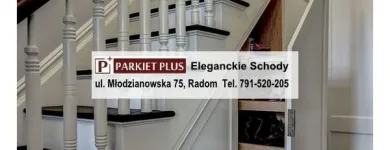 Przedsiębiorstwo 7 wizerunek PARKIET PLUS - PANELE PODŁOGI DREWNIANE TARASY SCHODY Schody, Balustrady, Poręcze w Radom MZ