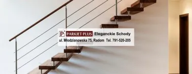 Przedsiębiorstwo 8 wizerunek PARKIET PLUS - PANELE PODŁOGI DREWNIANE TARASY SCHODY Schody, Balustrady, Poręcze w Radom MZ