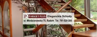 Przedsiębiorstwo 10 wizerunek PARKIET PLUS - PANELE PODŁOGI DREWNIANE TARASY SCHODY Schody, Balustrady, Poręcze w Radom MZ