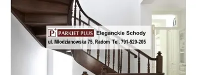 Przedsiębiorstwo 14 wizerunek PARKIET PLUS - PANELE PODŁOGI DREWNIANE TARASY SCHODY Schody, Balustrady, Poręcze w Radom MZ