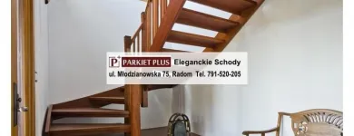 Przedsiębiorstwo 15 wizerunek PARKIET PLUS - PANELE PODŁOGI DREWNIANE TARASY SCHODY Schody, Balustrady, Poręcze w Radom MZ