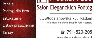 Przedsiębiorstwo 23 wizerunek PARKIET PLUS - PANELE PODŁOGI DREWNIANE TARASY SCHODY Schody, Balustrady, Poręcze w Radom MZ