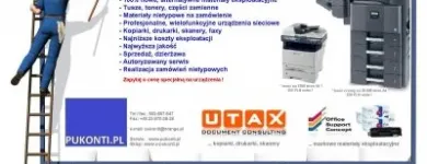 Przedsiębiorstwo 1 wizerunek PU KONTI-SERWIS KSEROKOPIAREK UTAX, RICOH, MITA, KYOCERA WARSZAWA.DZIERŻAWA URZĄDZEŃ, MATERIAŁY Kserokopiarki w Warszawa MZ