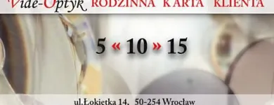 Przedsiębiorstwo 1 wizerunek SALON OPTYCZNY VIDE-OPTYK Okulary w Wrocław DS