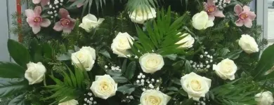 Przedsiębiorstwo 2 wizerunek SPRZEDAŻ KWIATÓW MAŁGORZATA OLSZEWSKA KWIACIARNIA REBEKA Pogrzebowe Usługi w Warszawa MZ