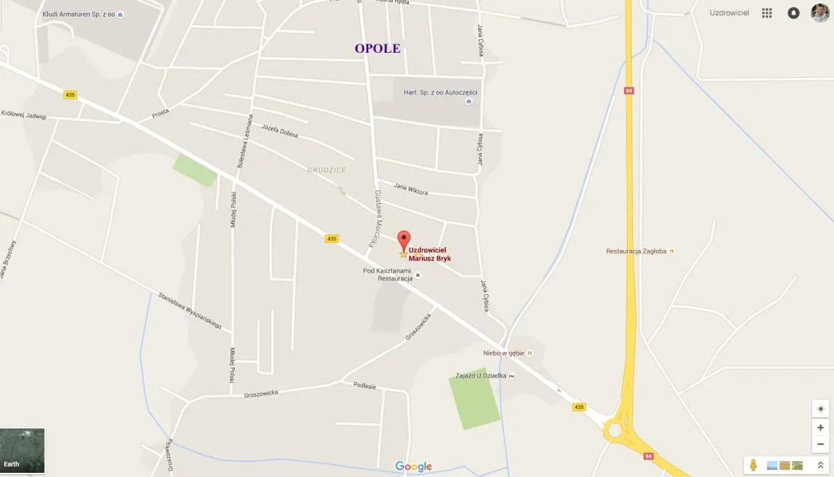 Przedsiębiorstwo 9 wizerunek UZDROWICIEL REFLEKSOLOG MARIUSZ BRYK