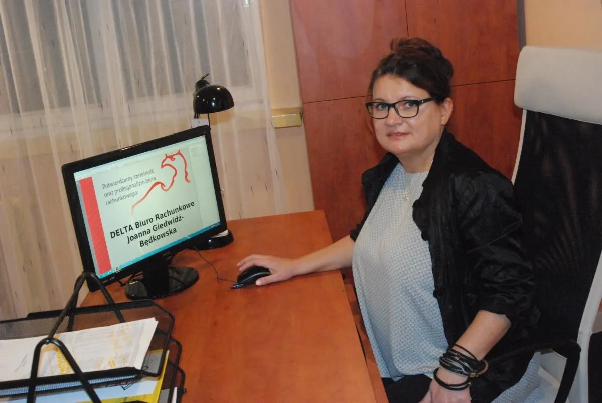 Przedsiębiorstwo 1 wizerunek DELTA BIURO RACHUNKOWE JOANNA GIEDWIDŹ-BĘDKOWSKA