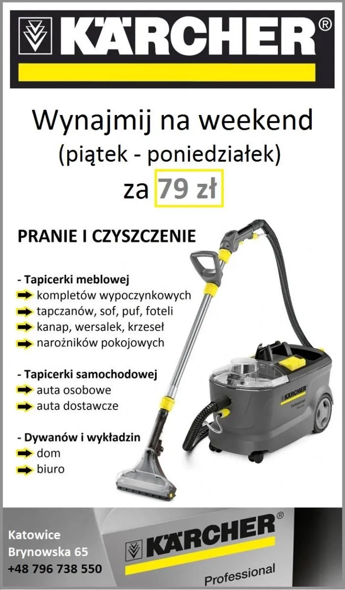 Przedsiębiorstwo 1 wizerunek WYPOŻYCZALNIA KÄRCHER KATOWICE